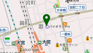 パイオランドホテル トイレの地図画像