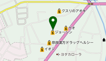 ジョーシン 斑鳩店 トイレの地図画像