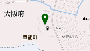 豊能町立スポーツセンター シートス トイレの地図画像