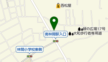 かっぱ寿司 南林間店 トイレの地図画像