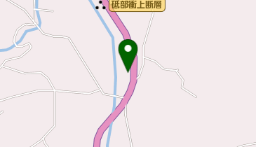 衝上断層公園 利用者専用駐車場 トイレの地図画像