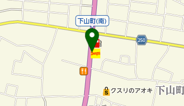 デニーズ 古河店 トイレの地図画像