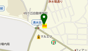 デニーズ 川崎菅生店 トイレの地図画像
