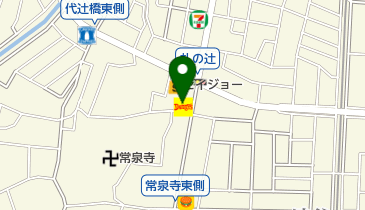 デニーズ 大和渋谷店 トイレの地図画像