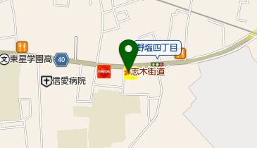 デニーズ 清瀬店 トイレの地図画像