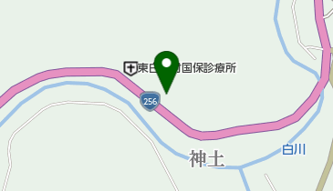 東白川村保健福祉センター トイレの地図画像