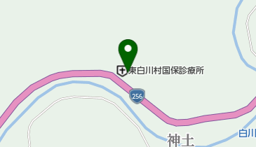 東白川村母子保健センター トイレの地図画像