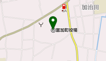 富加町役場 トイレの地図画像