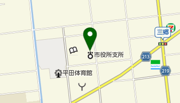 平田総合福祉会館 やすらぎ会館 トイレの地図画像