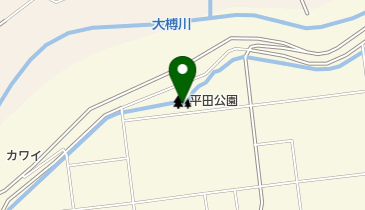 平田公園 トイレの地図画像