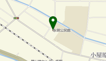 前橋市永明公民館 トイレの地図画像