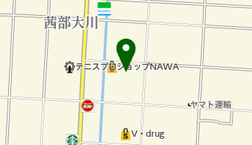 バロー 茜部南店 トイレの地図画像