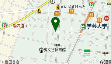 鷹番住区センター トイレの地図画像