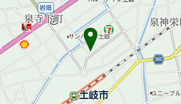 ホーリークロスセンター トイレの地図画像