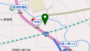 関ヶ原町民体育館 トイレの地図画像