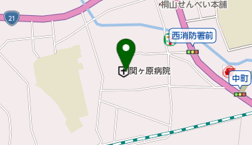 国民健康保険関ヶ原病院 トイレの地図画像