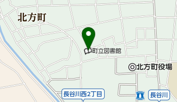 北方町立図書館 トイレの地図画像