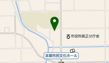 真正公民館 トイレの地図画像