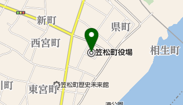 笠松町役場 トイレの地図画像