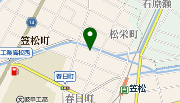 笠松町福祉会館 トイレの地図画像