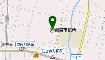 羽島市役所 トイレの地図画像