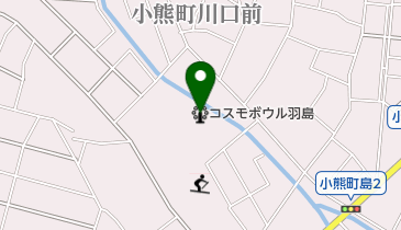 コスモボウル羽島 トイレの地図画像