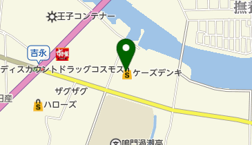 ケーズデンキ 鳴門店 トイレの地図画像