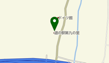 道の駅 第九の里 トイレの地図画像
