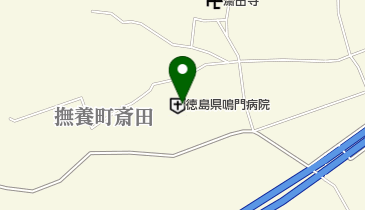 健康保険鳴門病院 トイレの地図画像