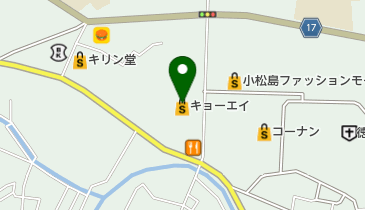 キョーエイ 小松島店 トイレの地図画像