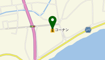 コーナン 阿南中島店 トイレの地図画像