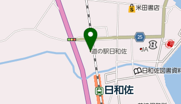 道の駅 日和佐 トイレの地図画像