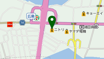 ニトリ 徳島北店 トイレの地図画像