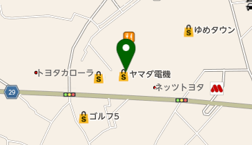 ヤマダ電機 テックランド藍住店 トイレの地図画像