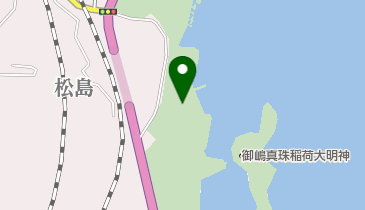 松島公園管理事務所 トイレの地図画像