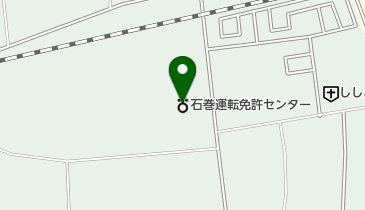 石巻運転免許センター トイレの地図画像