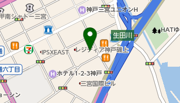 こうべ安心サポートセンター トイレの地図画像