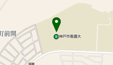 神戸市看護大学 トイレの地図画像