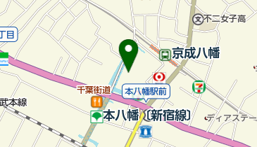 ヤマダ電機 テックランドNew市川本八幡店 トイレの地図画像