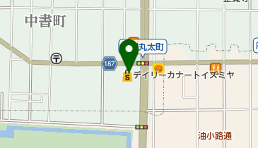 イズミヤ 堀川丸太町店 トイレの地図画像