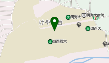 城西大学 水田記念図書館 トイレの地図画像