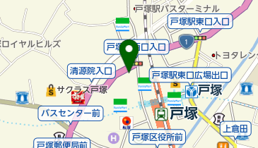 トツカーナモール 4F トイレの地図画像