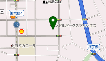 西淀川区民ホール トイレの地図画像