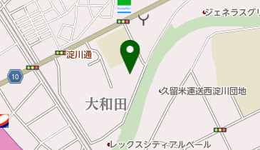 西淀川屋内プール トイレの地図画像