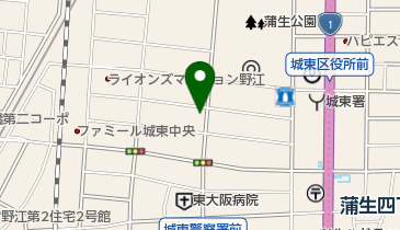 城東区在宅サービスセンター・ゆうゆう トイレの地図画像