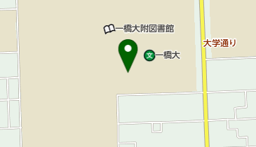一橋大学 西キャンパス 講義棟 トイレの地図画像