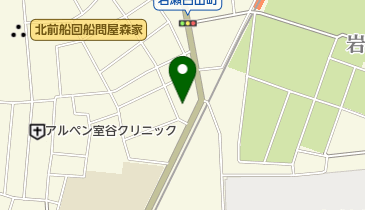 富山市北保健福祉センター トイレの地図画像