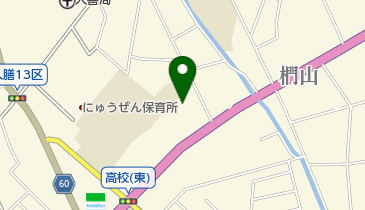 入善児童センター トイレの地図画像