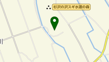 杉沢の沢スギ・沢スギ自然館 トイレの地図画像