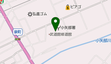小矢部市立屋内スポーツセンター トイレの地図画像